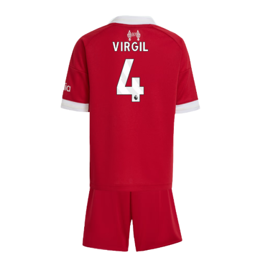2025-2026 Liverpool Home Mini Kit (Virgil 4)