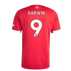 2025-2026 Liverpool Home Shirt (Darwin 9)