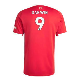 2025-2026 Liverpool Home Shirt (Darwin 9)