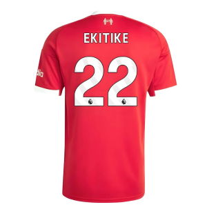 2025-2026 Liverpool Home Shirt (Ekitike 22)