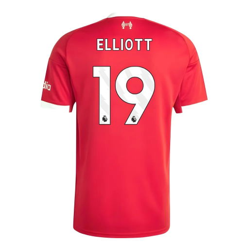 2025-2026 Liverpool Home Shirt (Elliott 19)