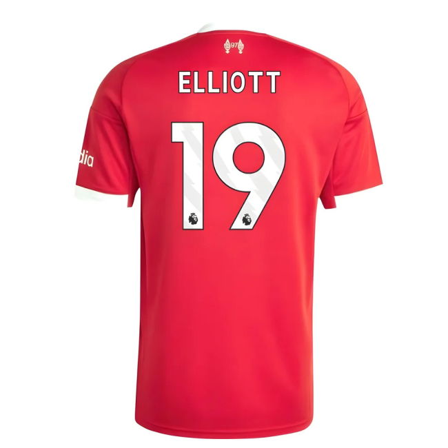 2025-2026 Liverpool Home Shirt (Elliott 19)