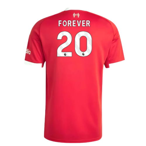 2025-2026 Liverpool Home Shirt (Forever 20)