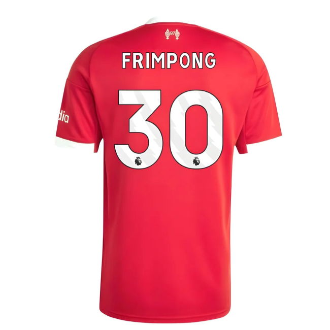 2025-2026 Liverpool Home Shirt (Frimpong 30)