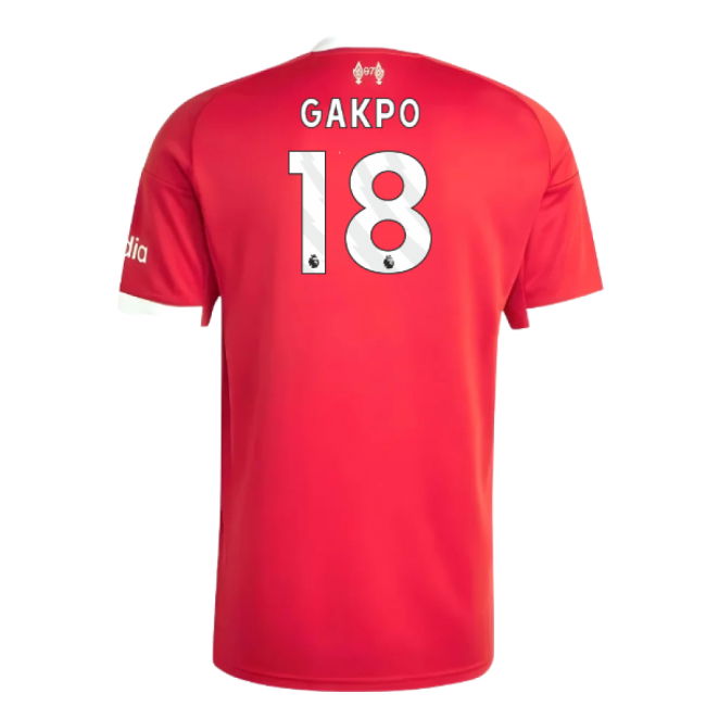 2025-2026 Liverpool Home Shirt (Gakpo 18)