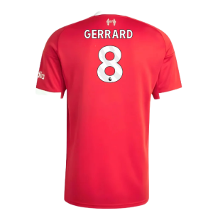 2025-2026 Liverpool Home Shirt (Gerrard 8)