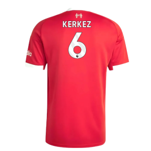 2025-2026 Liverpool Home Shirt (Kerkez 6)