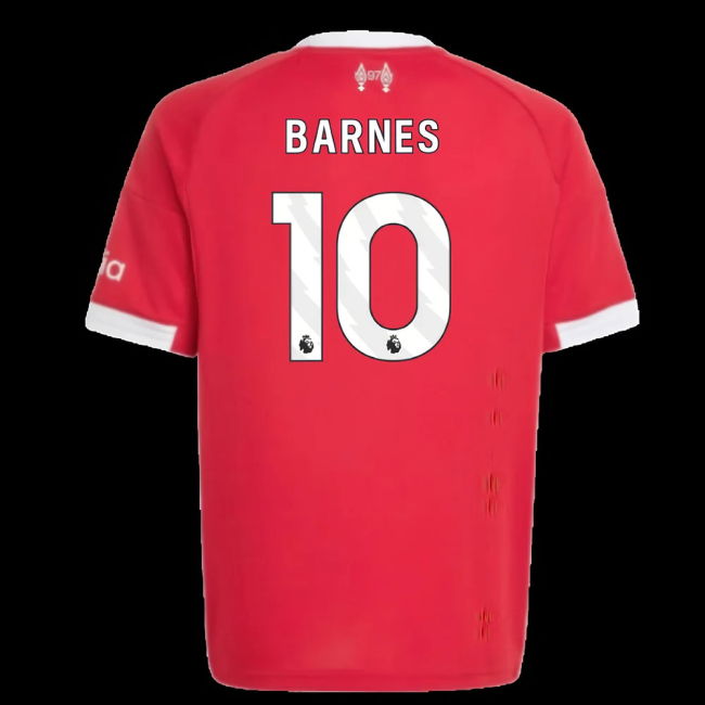 2025-2026 Liverpool Home Shirt (Kids) (Barnes 10)
