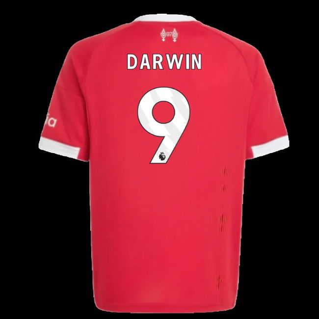 2025-2026 Liverpool Home Shirt (Kids) (Darwin 9)