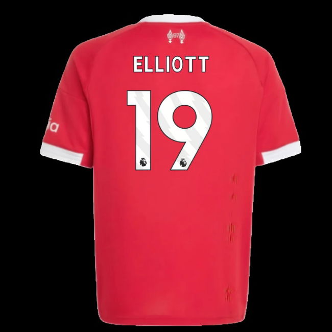 2025-2026 Liverpool Home Shirt (Kids) (Elliott 19)
