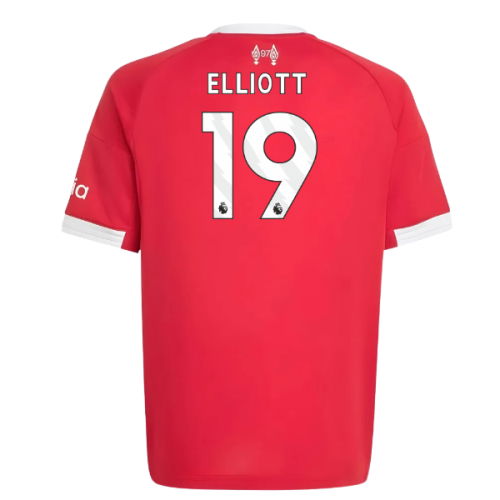 2025-2026 Liverpool Home Shirt (Kids) (Elliott 19)