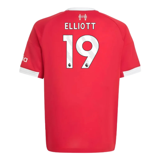 2025-2026 Liverpool Home Shirt (Kids) (Elliott 19) 2025-2026 Liverpool Home Shirt (Kids) (Elliott 19)