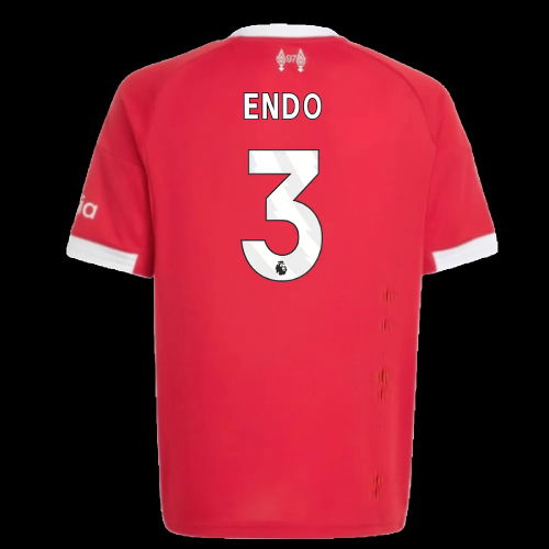 2025-2026 Liverpool Home Shirt (Kids) (Endo 3)