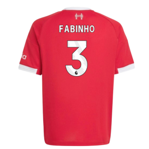2025-2026 Liverpool Home Shirt (Kids) (Fabinho 3)