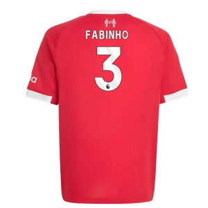 2025-2026 Liverpool Home Shirt (Kids) (Fabinho 3)