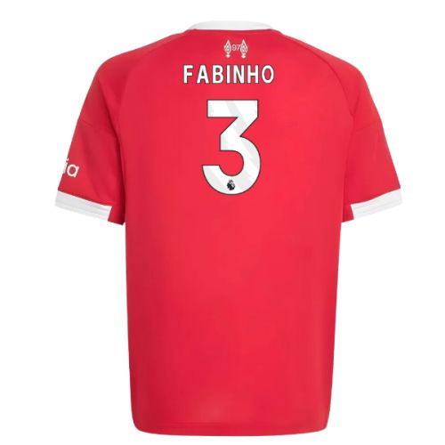 2025-2026 Liverpool Home Shirt (Kids) (Fabinho 3)