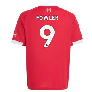 2025-2026 Liverpool Home Shirt (Kids) (Fowler 9)
