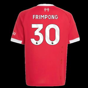 2025-2026 Liverpool Home Shirt (Kids) (Frimpong 30)