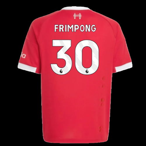 2025-2026 Liverpool Home Shirt (Kids) (Frimpong 30)