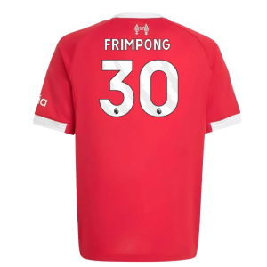 2025-2026 Liverpool Home Shirt (Kids) (Frimpong 30)