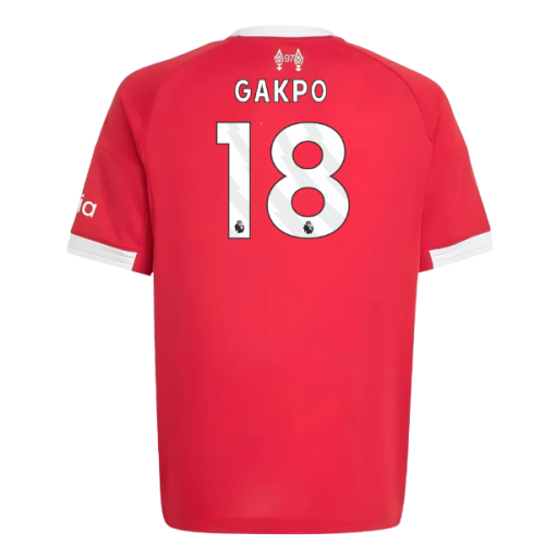 2025-2026 Liverpool Home Shirt (Kids) (Gakpo 18) 2025-2026 Liverpool Home Shirt (Kids) (Gakpo 18)