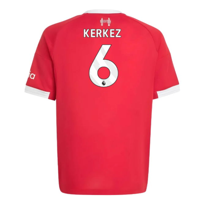 2025-2026 Liverpool Home Shirt (Kids) (Kerkez 6)