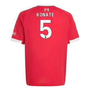 2025-2026 Liverpool Home Shirt (Kids) (Konate 5)