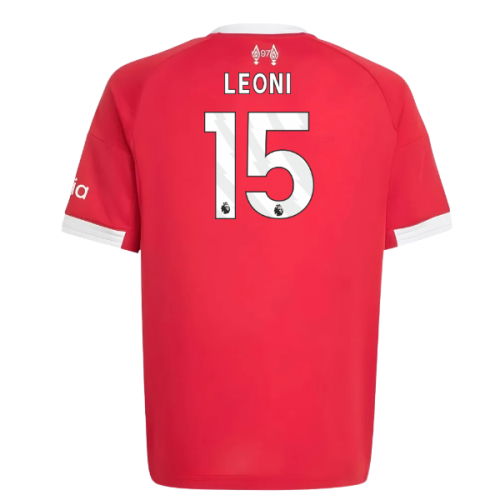 2025-2026 Liverpool Home Shirt (Kids) (Leoni 15)