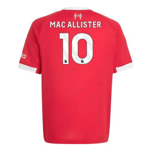 2025-2026 Liverpool Home Shirt (Kids) (Mac Allister 10)