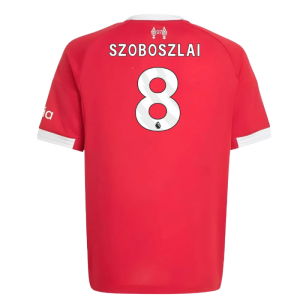 2025-2026 Liverpool Home Shirt (Kids) (Szoboszlai 8)