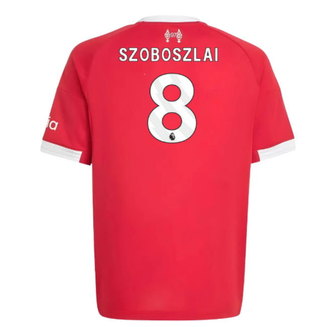 2025-2026 Liverpool Home Shirt (Kids) (Szoboszlai 8)