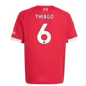 2025-2026 Liverpool Home Shirt (Kids) (Thiago 6)