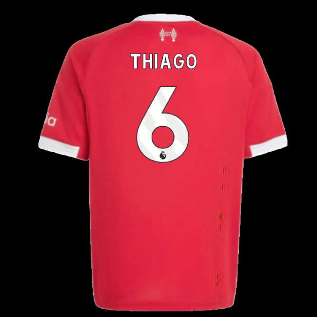 2025-2026 Liverpool Home Shirt (Kids) (Thiago 6)