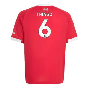 2025-2026 Liverpool Home Shirt (Kids) (Thiago 6)