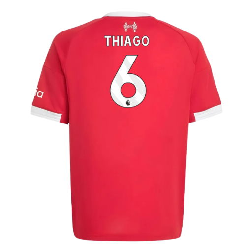 2025-2026 Liverpool Home Shirt (Kids) (Thiago 6)