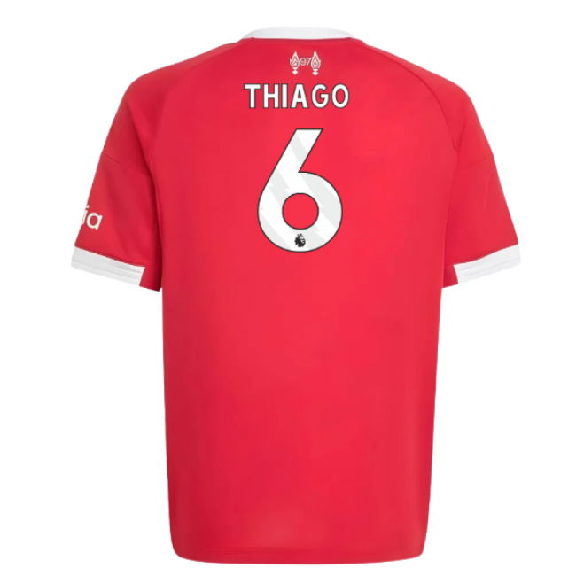 2025-2026 Liverpool Home Shirt (Kids) (Thiago 6)