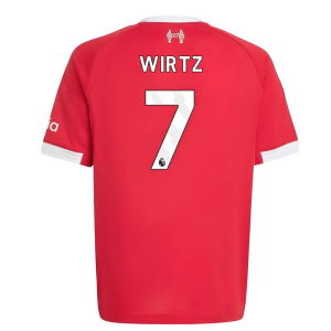 2025-2026 Liverpool Home Shirt (Kids) (Wirtz 7)