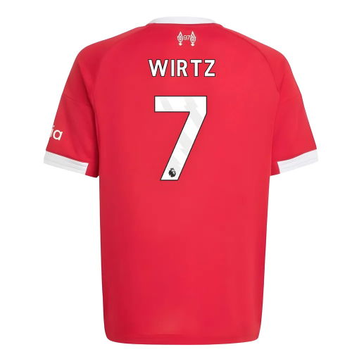 2025-2026 Liverpool Home Shirt (Kids) (Wirtz 7)