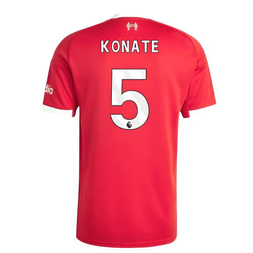 2025-2026 Liverpool Home Shirt (Konate 5)