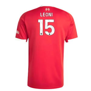 2025-2026 Liverpool Home Shirt (Leoni 15)