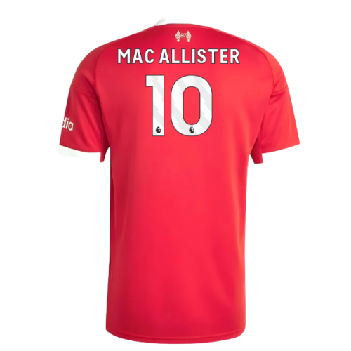 2025-2026 Liverpool Home Shirt (Mac Allister 10)