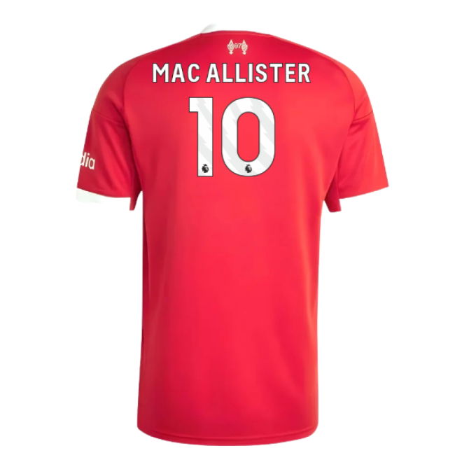 2025-2026 Liverpool Home Shirt (Mac Allister 10)