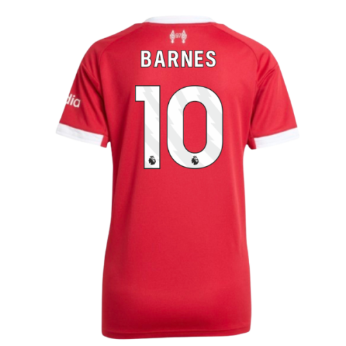 2025-2026 Liverpool Home Shirt (Womens) (Barnes 10)