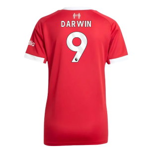 2025-2026 Liverpool Home Shirt (Womens) (Darwin 9)