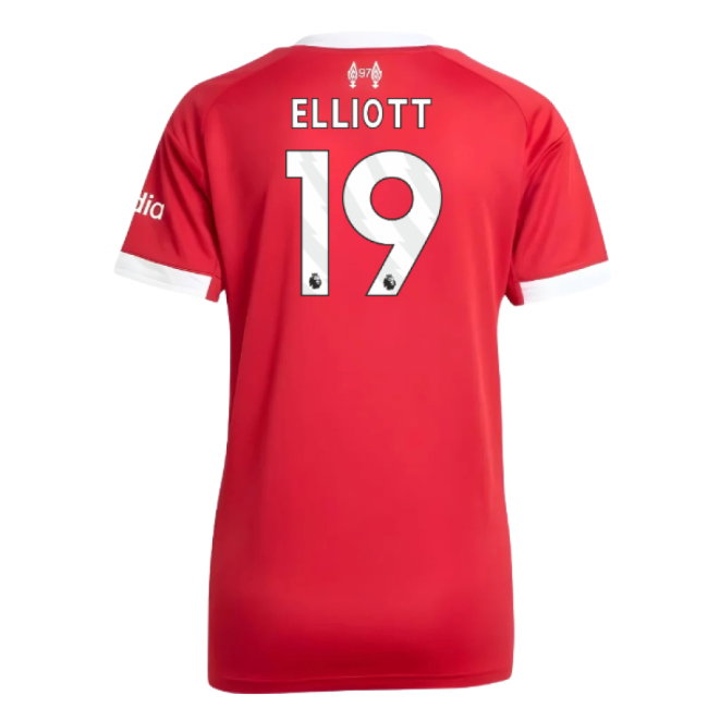 2025-2026 Liverpool Home Shirt (Womens) (Elliott 19)
