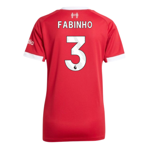 2025-2026 Liverpool Home Shirt (Womens) (Fabinho 3)