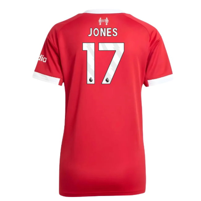 2025-2026 Liverpool Home Shirt (Womens) (Jones 17)