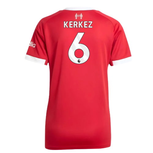 2025-2026 Liverpool Home Shirt (Womens) (Kerkez 6)