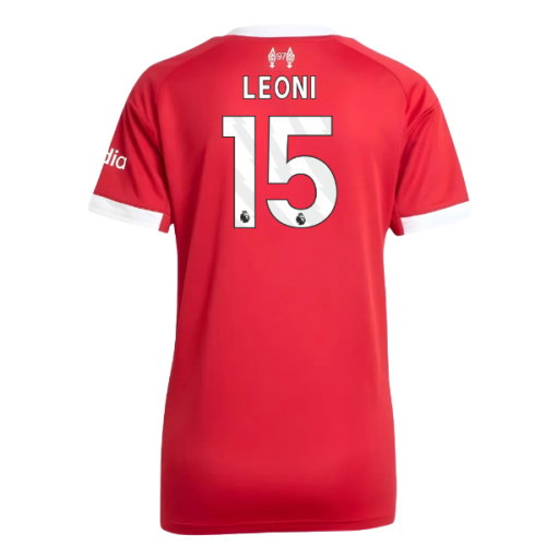 2025-2026 Liverpool Home Shirt (Womens) (Leoni 15) 2025-2026 Liverpool Home Shirt (Womens) (Leoni 15)