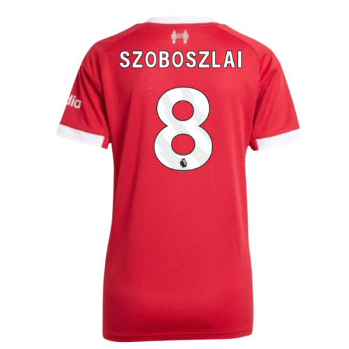 2025-2026 Liverpool Home Shirt (Womens) (Szoboszlai 8)